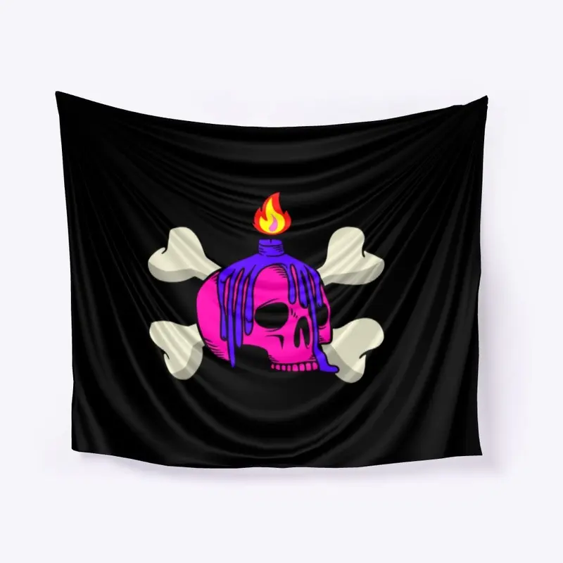 Pink Lady Skull